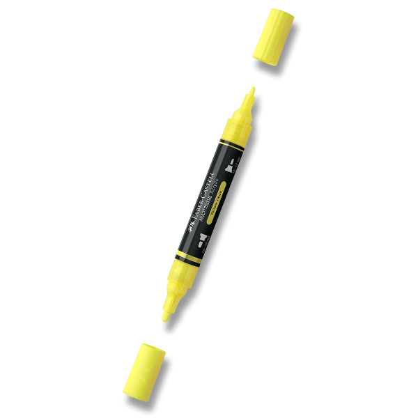 Akrylový popisovač Faber-Castell Multimark Neon - 256, yellow neon
