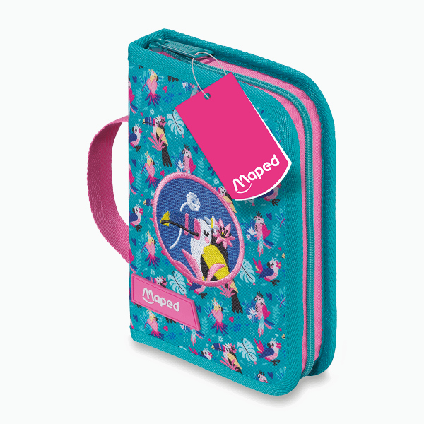 Penál Maped Tropical - jednopatrový, plný