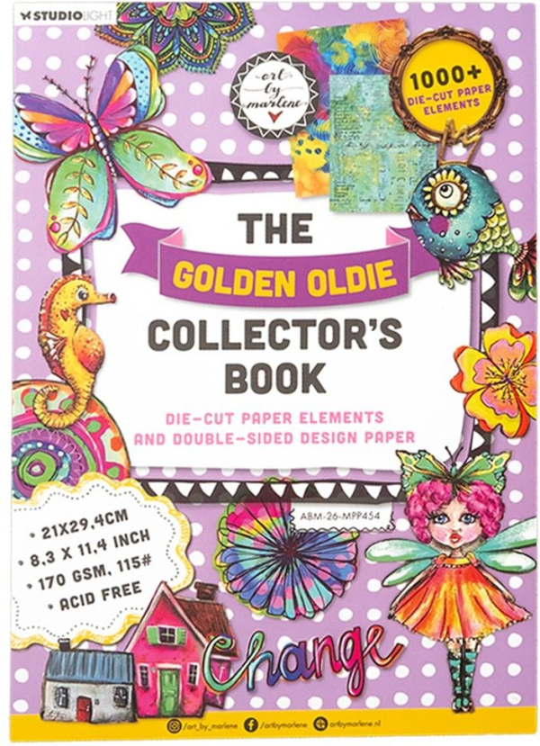 Studio Light Kreativní blok s výseky Studio Light 26, A4, 70 l. - Pro sběratele