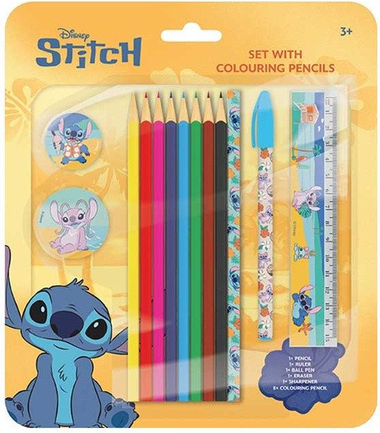 Lilo  Stitch - Set s pastelkami