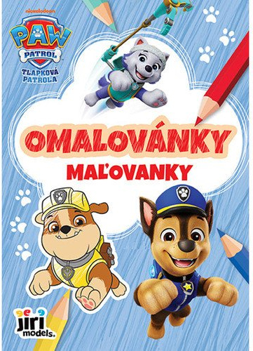 Tlapková patrola - Omalovánky A5 kluci