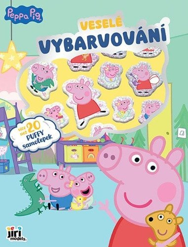 Prasátko Peppa - Veselé vybarvování se super samolepkami