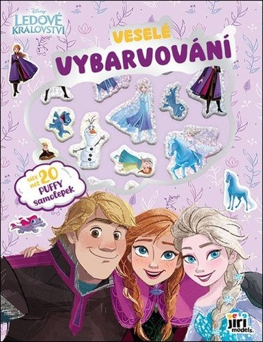 Ledové království - Veselé vybarvování se super samolepkami