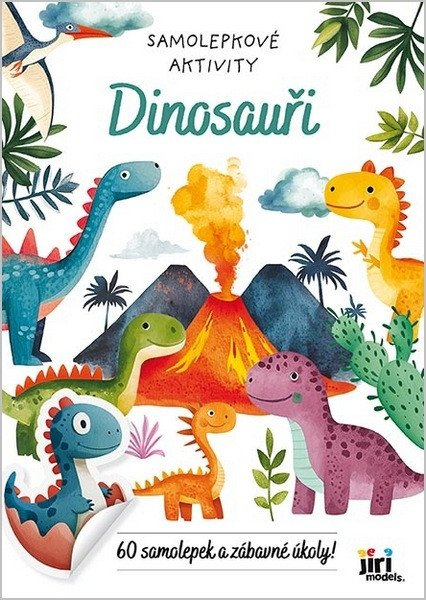 Samolepkové aktivity Dinosauři