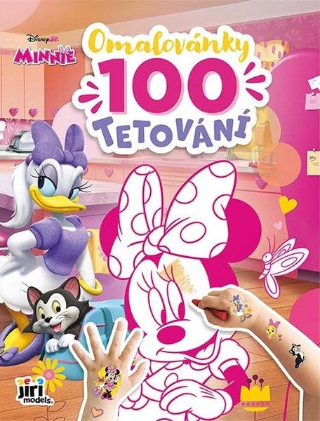 Minnie - Omalovánky a 100 tetování