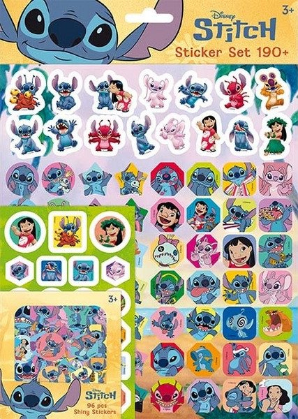 Lilo  Stitch - Samolepkový set 190+