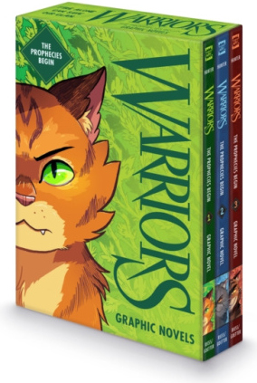 Warriors Graphic Novel Box Set: The Prophecies Begin, The Complete First Arc, Books #1-#3