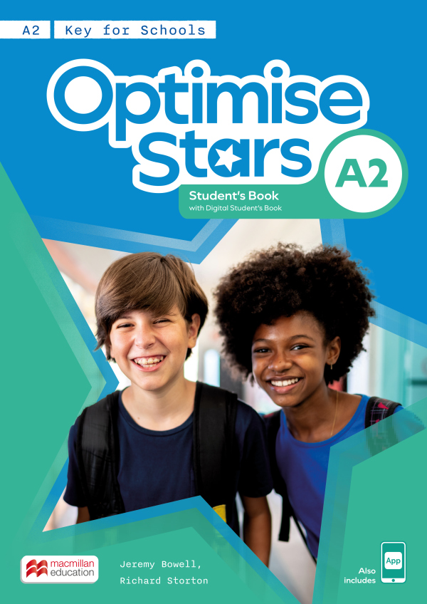 Optimise Stars A2 Students Book with App and Digital Students Book Macmillan