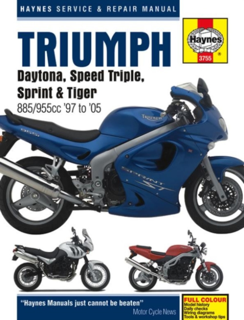 Triumph Daytona, Speed Triple, Sprint a Tiger 885/955cc (97 - 05)