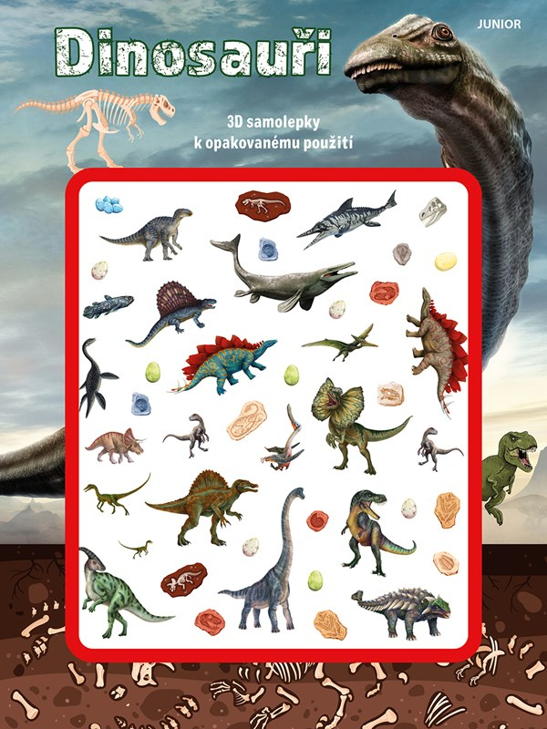 Dinosauři (3D samolepky)