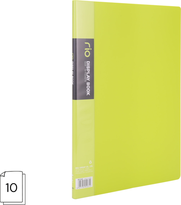 Katalogová kniha 10l RIO DELI E38144-LG-EG zelená