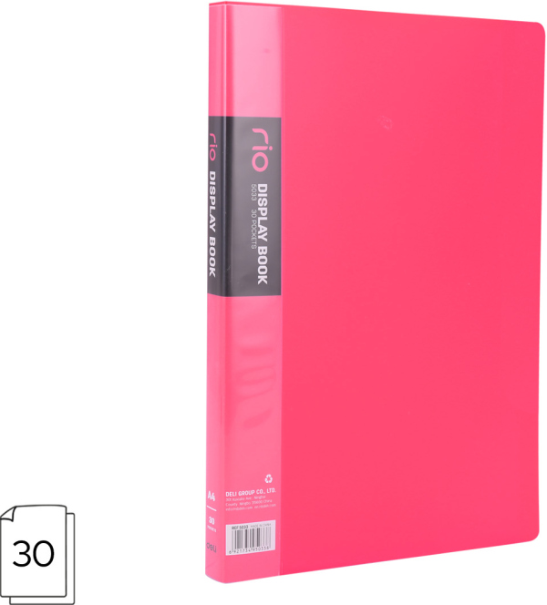 Katalogová kniha 30l RIO DELI E38146-PK-EG růžová