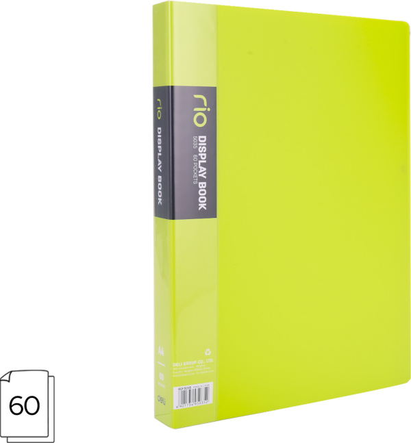 Katalogová kniha 60l RIO DELI E38148-LG-EG zelená