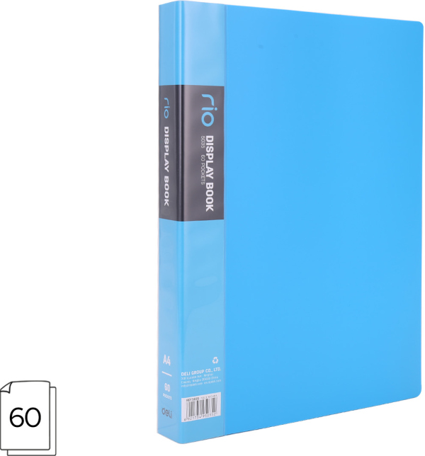 Katalogová kniha 60l RIO DELI E38148-PB-EG modrá