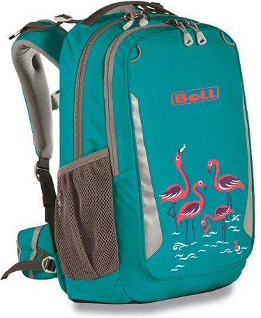 Školní batoh Boll School Mate Artwork 20 Flamingos - turquoise