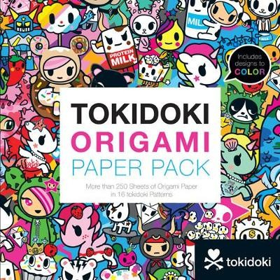 tokidoki Origami Paper Pack, More than 250 Sheets of Origami Paper in 16 tokidoki Patterns