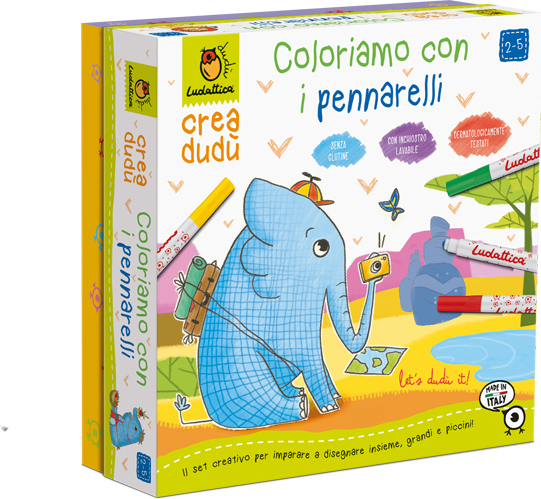 Ludattica - Moje první vybarvování - Colour - řada CREA DUDU