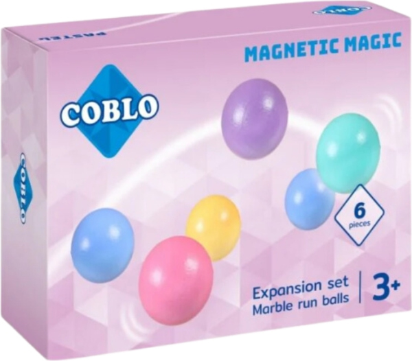 COBLO - Pastelové kuličky - 6 kusů Coblo