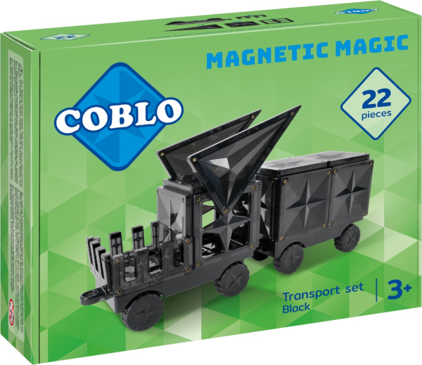 COBLO - Transport set černý 22 dílů Coblo