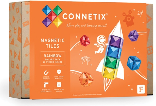 Connetix - Magnetická stavebnice - 42 dílů Connetix