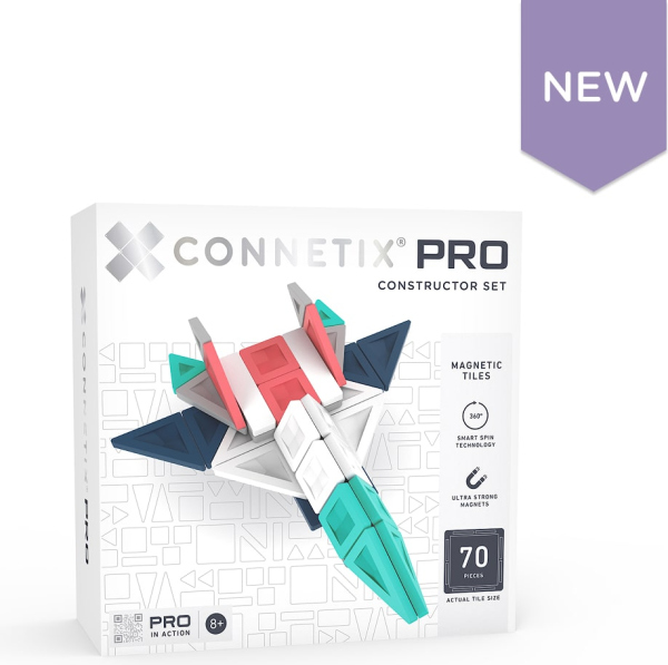 Connetix - Magnetická stavebnice PRO 70 dílů