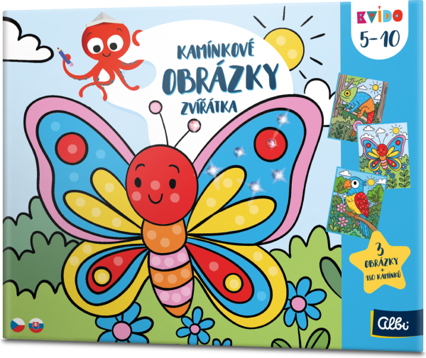 Kvído - Kamínkové obrázky: Zvířátka