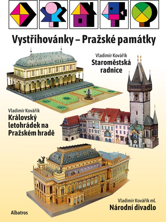 Vystřihovánky - Pražské památky