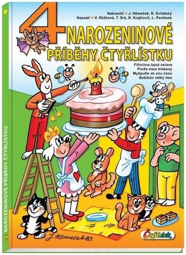 4 narozeninové příběhy Čtyřlístku