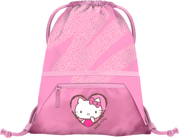 BAAGL Sáček s kapsou Hello Kitty Sweet Leopard GRS