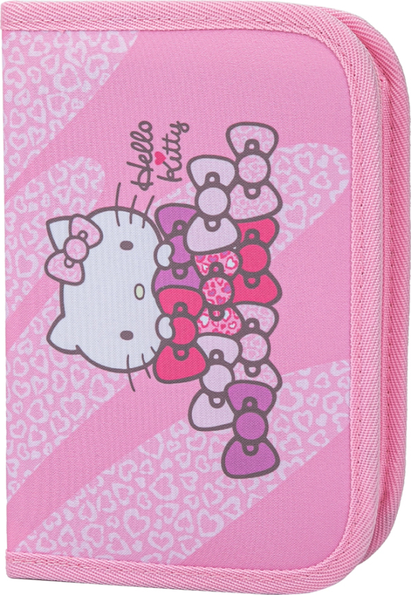 BAAGL Školní penál jednopatrový Hello Kitty Sweet Leopard GRS