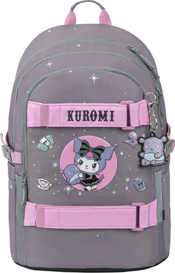 BAAGL Školní batoh Skate Kuromi Grey GRS