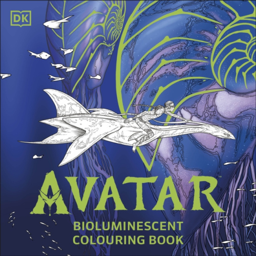 Avatar Bioluminescent Colouring Book, The Officially Licensed Glow in the Dark Colouring Book