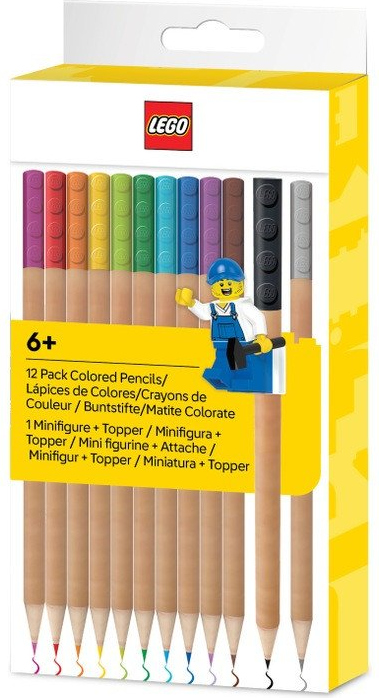 LEGO® Pastelky 12ks s LEGO klipem LEGO Trading s.r.o.