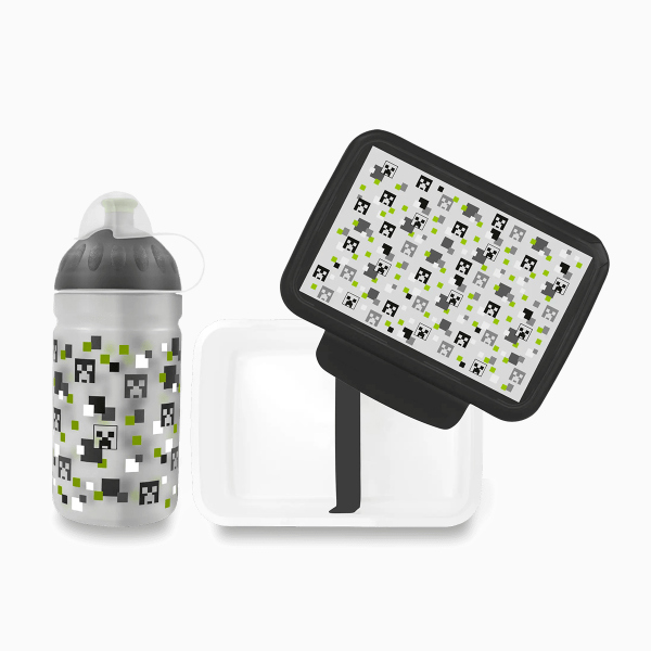 Set Zdravá lahev 0,5 l a Zdravá sváča - pixel head