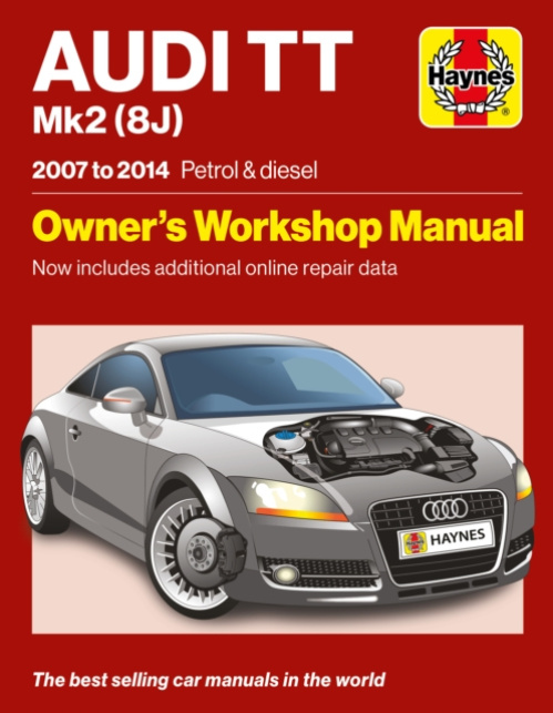 Audi TT Mk2 (8J) 2007 to 2014 Petrol a Diesel, Owners Workshop Manual - Now includes additional online repair data