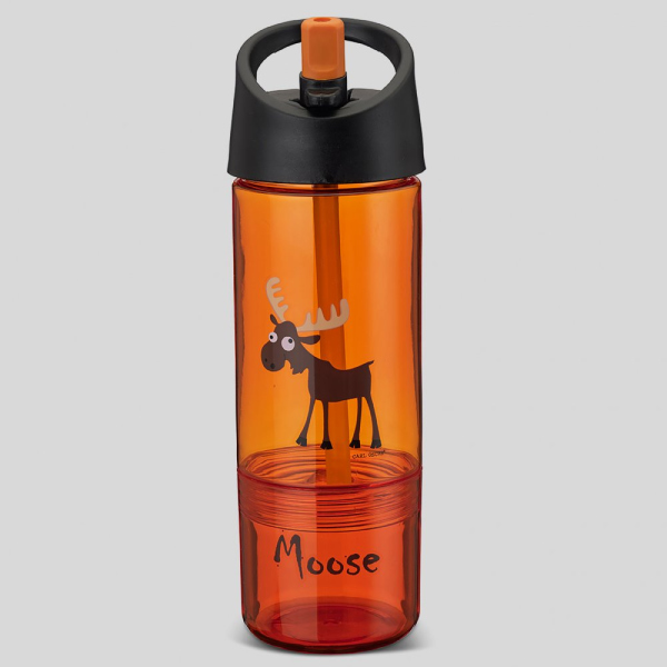 Carl Oscar - Water Bottle 2 in 1 Láhev na vodu 2 v 1 - oranžová