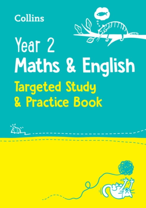 Year 2 Maths and English KS1 Targeted Study a Practice Book, Ideal for Use at Home
