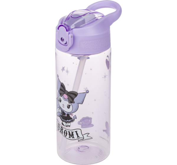 BAAGL Tritanová láhev na pití s brčkem Kuromi  Fortune Dream, 500 ml Presco Group