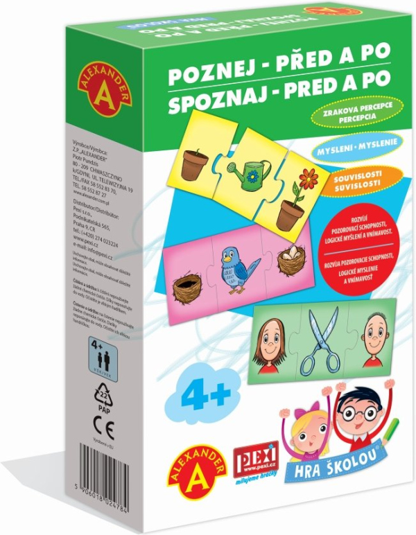 Alexander Hra školou® POZNEJ Před a po