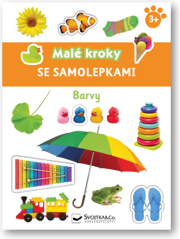 Barvy - Malé kroky se samolepkami 3+
