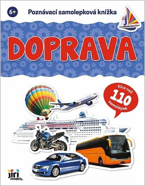 Poznávací samolepková knížka Doprava