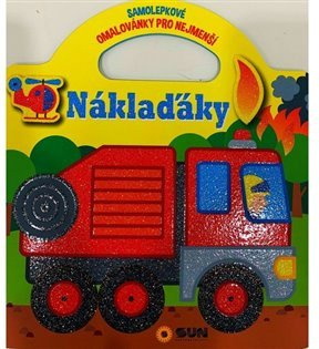 Náklaďáky - Samolepkové omalovánky