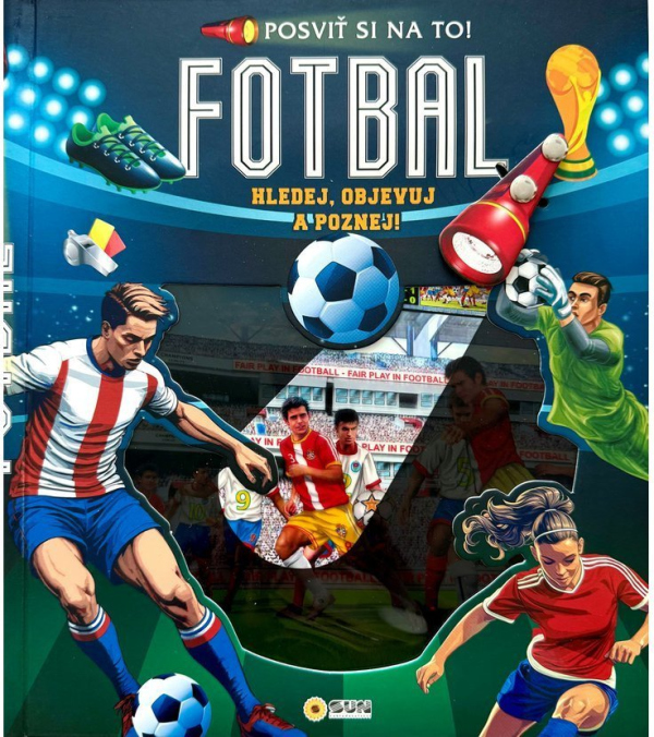 Posviť si na to Fotbal - Knížka s baterkou