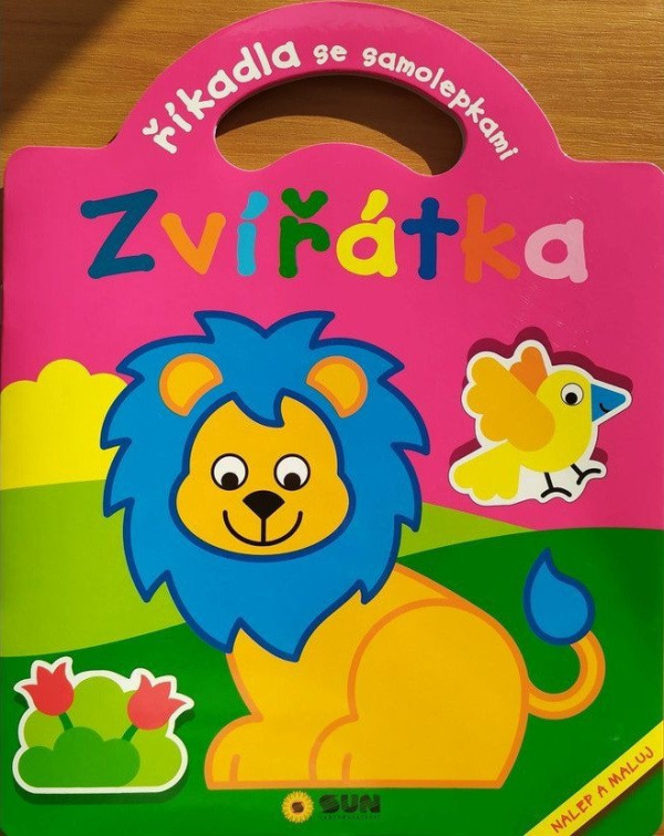 Říkadla - zvířátka se samolepkami