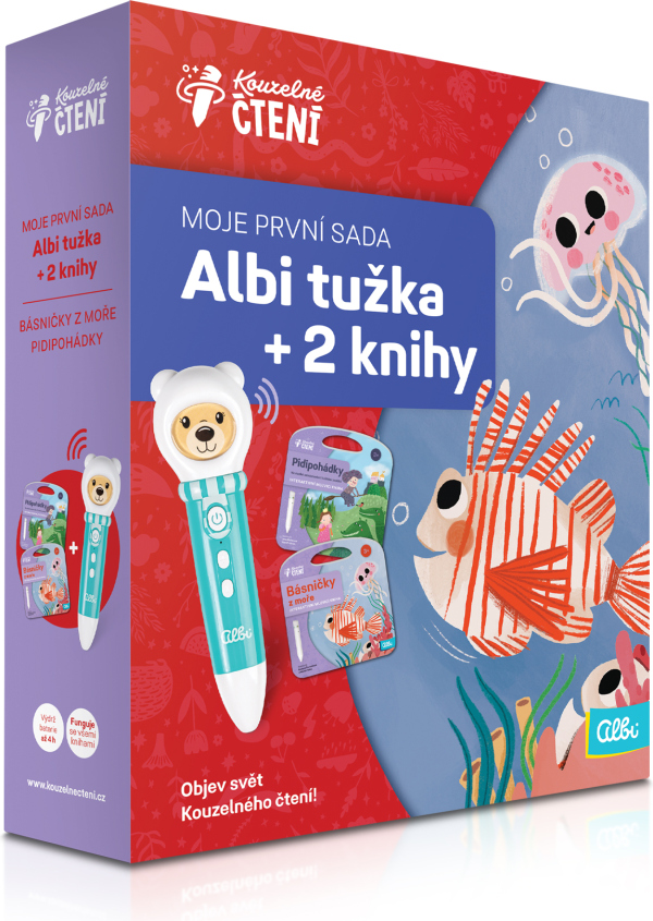 Moje první sada - Albi tužka 1.5 + 2 knihy