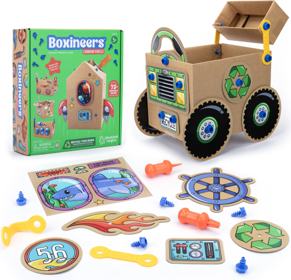 Educational Insights - Kartonová vozidla Boxineers™