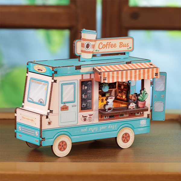 Café bus - magnetický domek ALBI