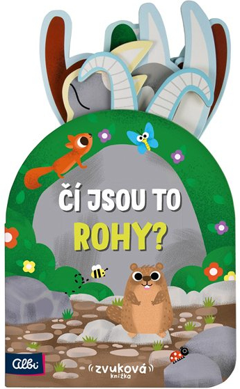 Dětská zvuková pop-up kniha - Čí jsou to rohy?