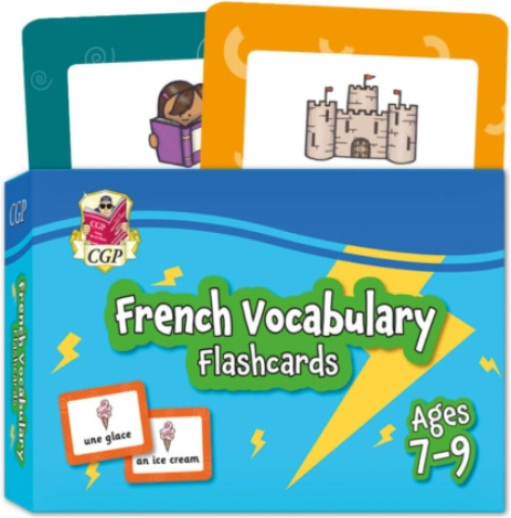 French Vocabulary Flashcards for Ages 7-9 (with Free Online Audio)