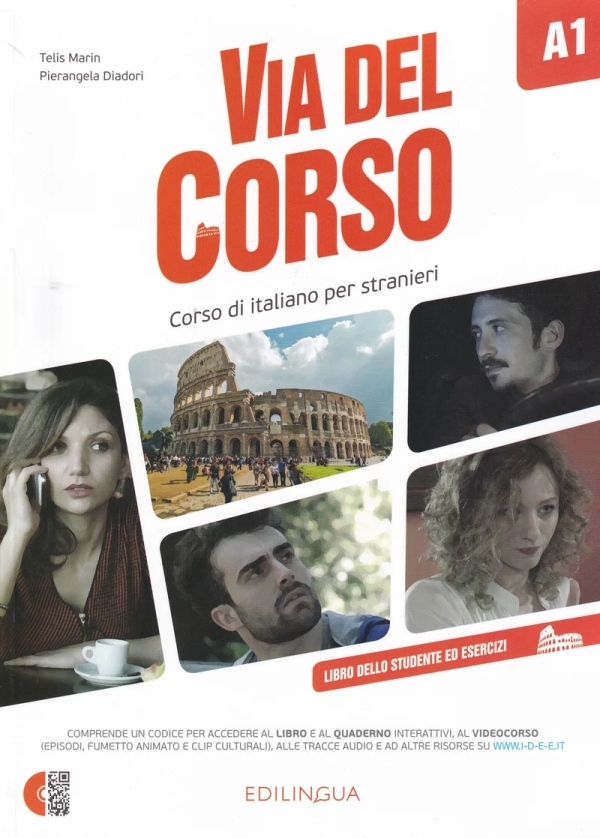 Via del Corso A1 Libro dello studente ed esercizi + audio e video